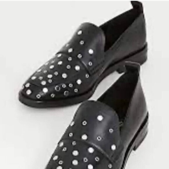 NWT in Box 3.1 Phillip Lim Women's Alexa Studded Apron Toe Black Loafer … - Picture 6 of 12